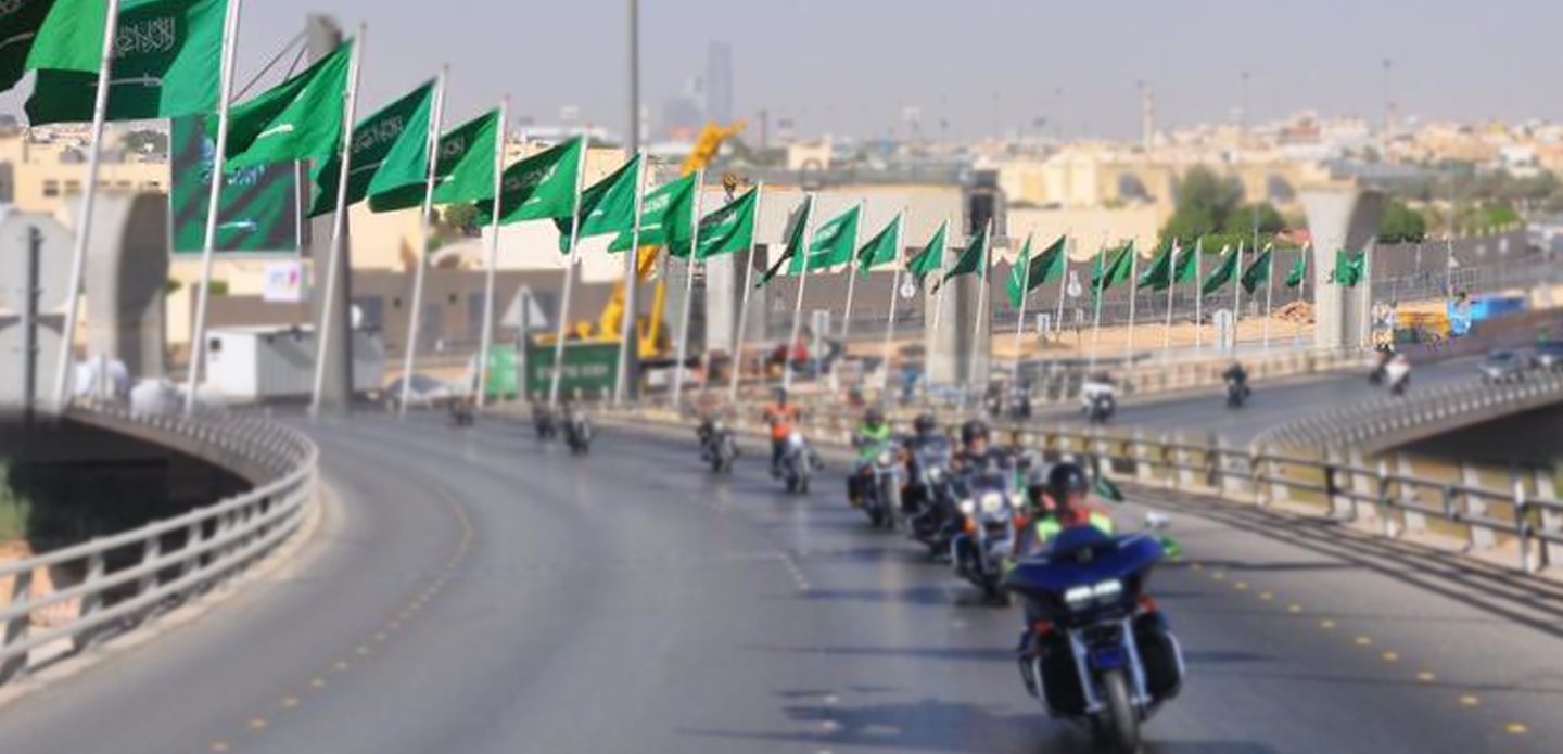 Motorcycling around Riyadh